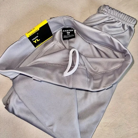 NWT Easton Kids Large Gray Baseball Pant - Picture 6 of 6